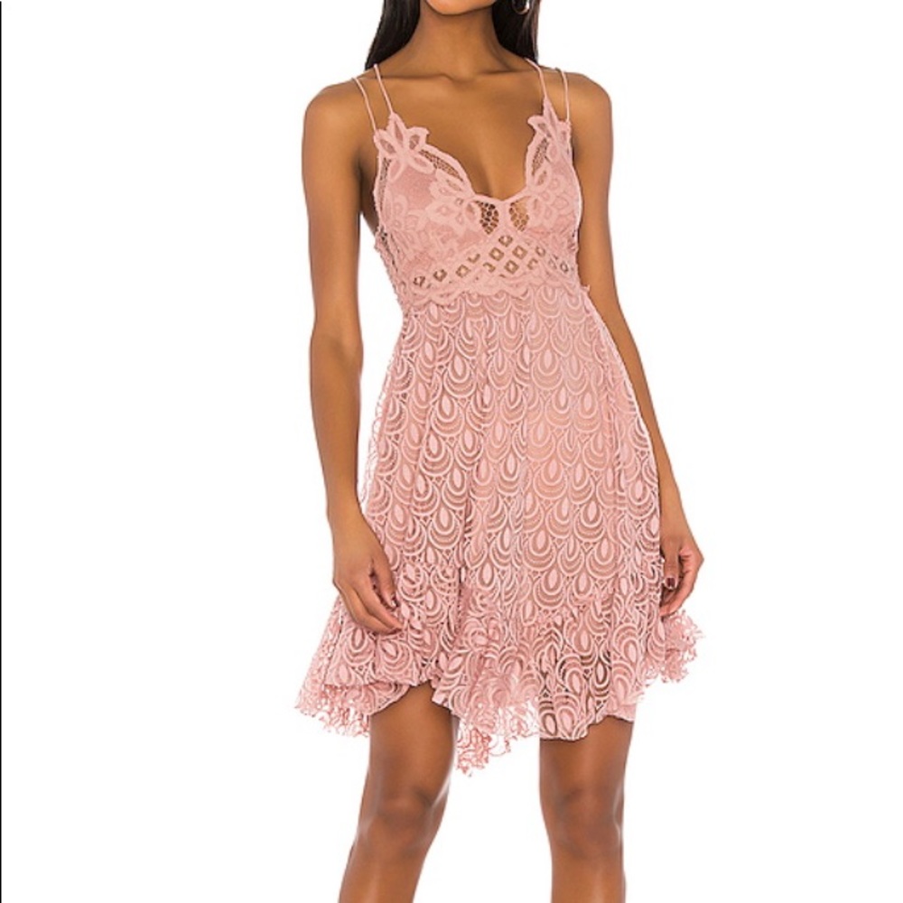 Summer dress in rose